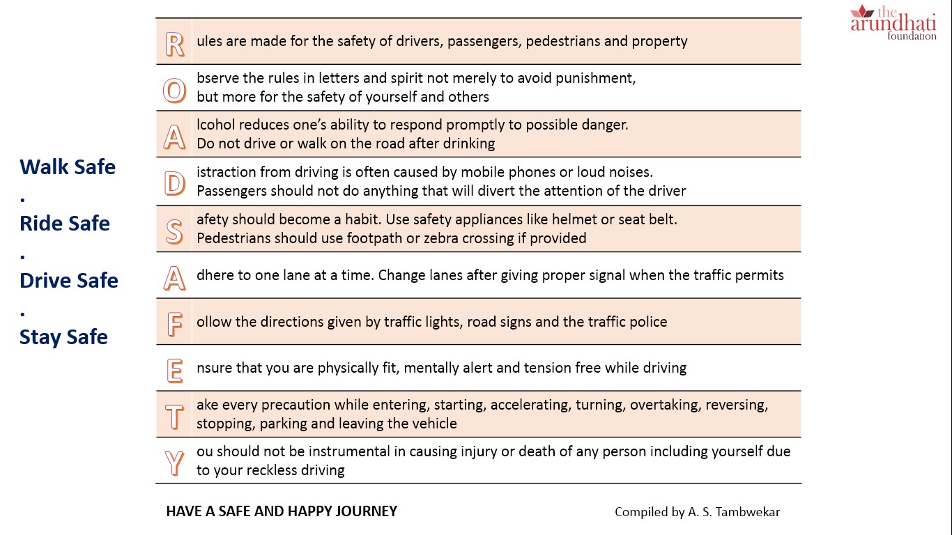 RoadSafetyAcronym